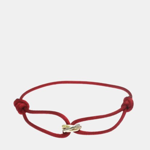 K Gold, Rose Gold, White Gold Trinity Cord Bracelet - Cartier - Modalova