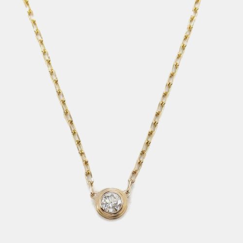 K Rose Diamond D'amour Necklace - Cartier - Modalova