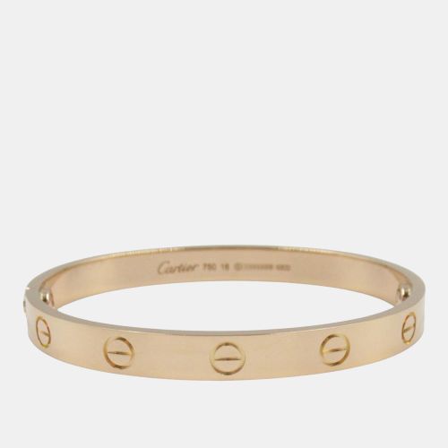 Love 18K Rose Bangle Bracelet - Cartier - Modalova