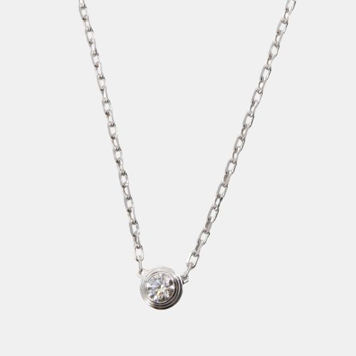 D'amour 18K Gold and Diamond Pendant Necklace - Cartier - Modalova