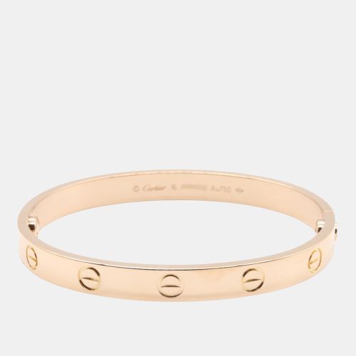 Love 18K Rose Bangle Bracelet - Cartier - Modalova