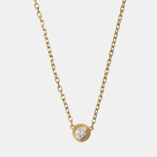 Cartier D'amour Diamond 18K Pink Gold Necklace - Cartier - Modalova