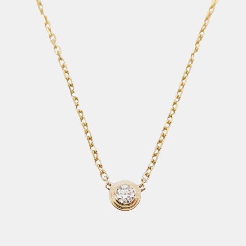 D'amour Diamond 18K Gold Necklace - Cartier - Modalova