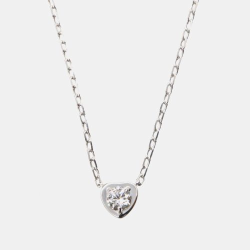 Diamants Legers 18K Gold and Diamond Pendant Necklace - Cartier - Modalova