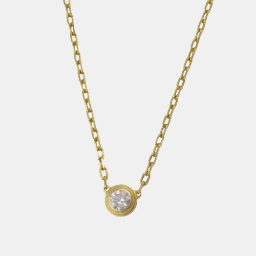 D'amour 18K Gold and Diamond Pendant Necklace - Cartier - Modalova