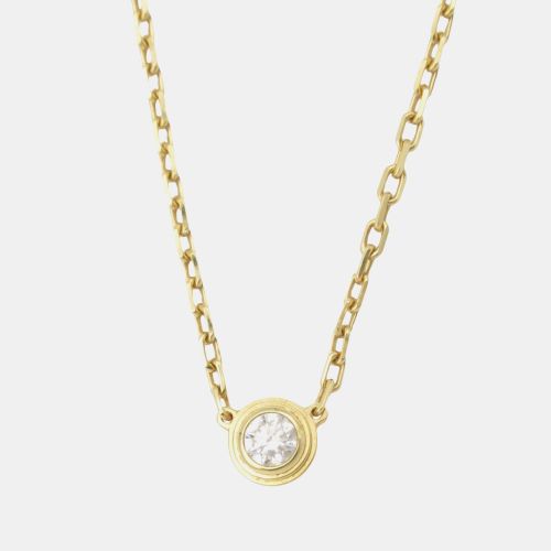 D'amour 18K Gold Diamond Necklace - Cartier - Modalova