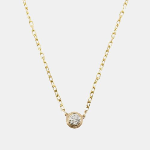 D'amour 18K Rose Diamond Necklace - Cartier - Modalova