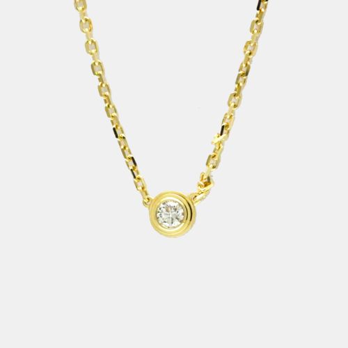 K Gold Diamants Légers Diamond Pendant Necklace - Cartier - Modalova