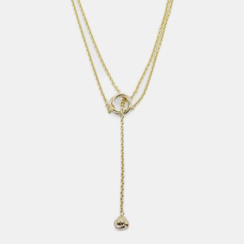 Cartier 18K Yellow, Rose, White Gold Trinity Chain Necklace - Cartier - Modalova