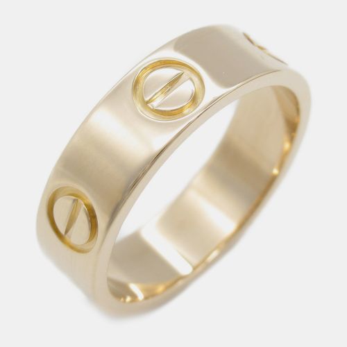 Cartier 18K Rose Gold Love Band Ring EU 51 - Cartier - Modalova