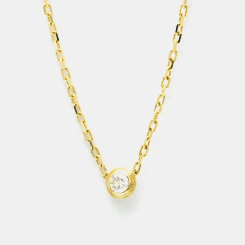 Cartier 18K Yellow Gold and Diamond D'amour Pendant Necklace - Cartier - Modalova