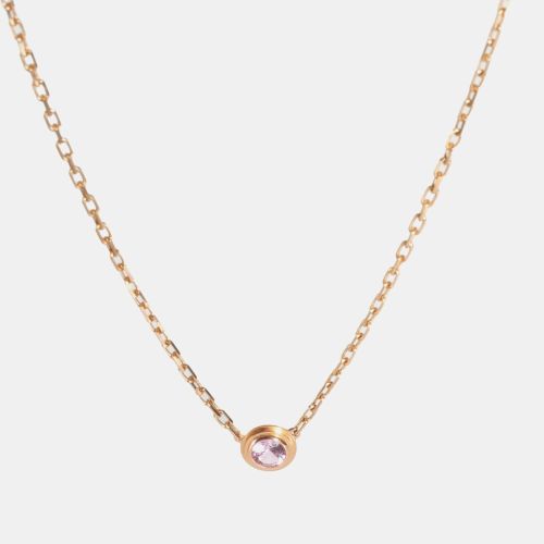 K Rose and Pink Sapphire D'amour Pendant Necklace - Cartier - Modalova