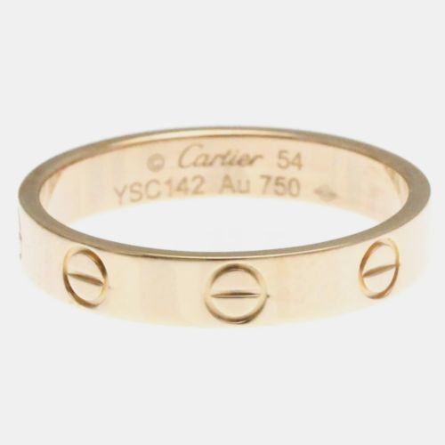 K Gold Mini Love Ring EU 54 - Cartier - Modalova