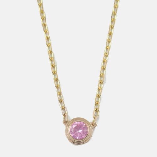 Cartier D'amour Pink Sapphire 18K Rose Gold Necklace - Cartier - Modalova
