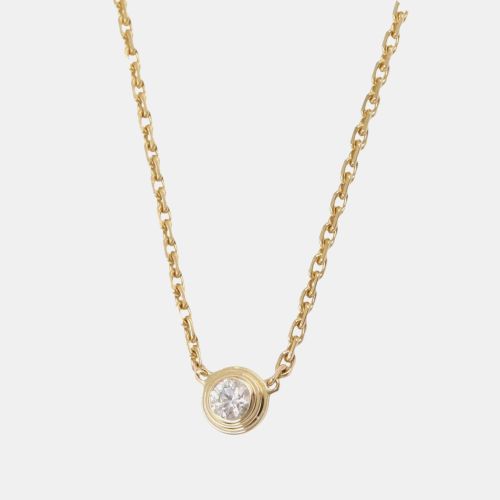 Cartier D'Amour 18K Yellow Gold Diamond Necklace - Cartier - Modalova