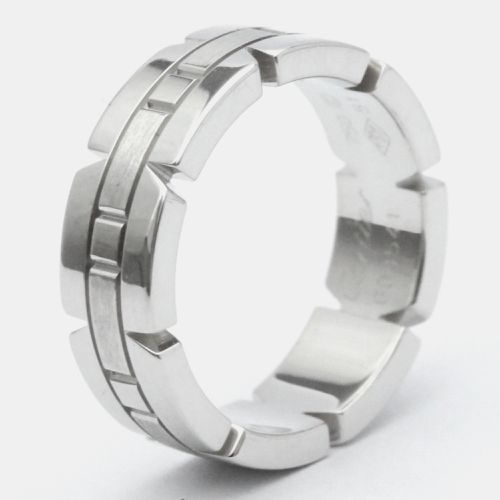 Cartier Tank Francaise 18K White Gold Ring EU 51 - Cartier - Modalova