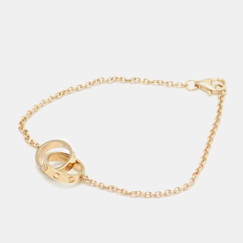 Cartier 18K Rose Gold Love Chain Bracelet - Cartier - Modalova