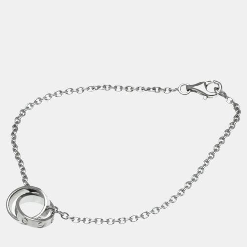 Cartier 18K White Gold Love Chain Bracelet - Cartier - Modalova