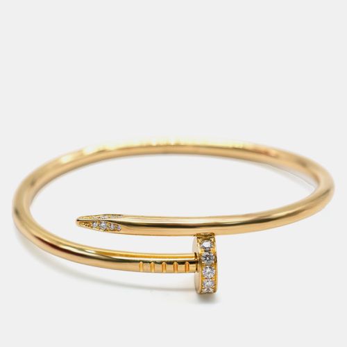 Cartier Yellow Gold Diamonds Juste Un Clou Bracelet - Cartier - Modalova