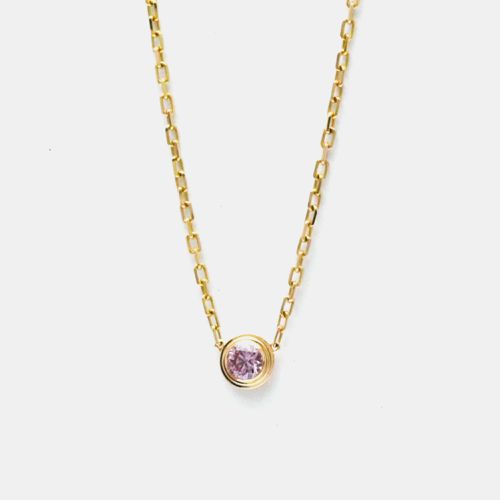 Cartier 18K Rose Gold and Sapphire D'amour Pendant Necklace - Cartier - Modalova