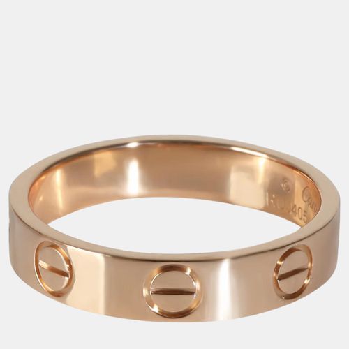 Cartier Rose Gold Love Wedding Band Ring - Cartier - Modalova