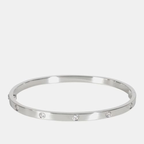 Cartier 18k White Gold Love Bracelet - Cartier - Modalova