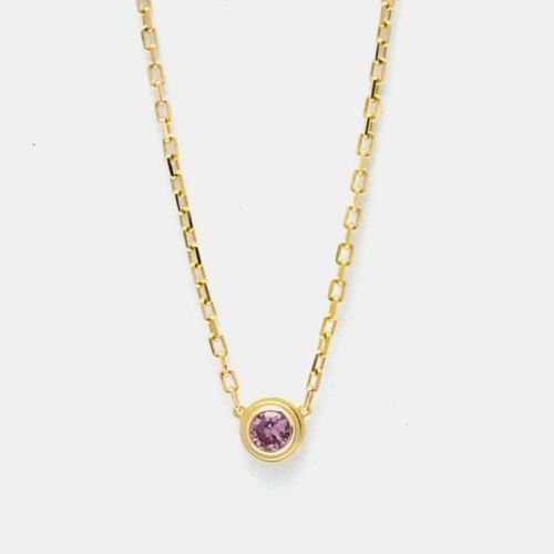 Cartier 18K Rose Gold and Sapphire D'amour Pendant Necklace - Cartier - Modalova