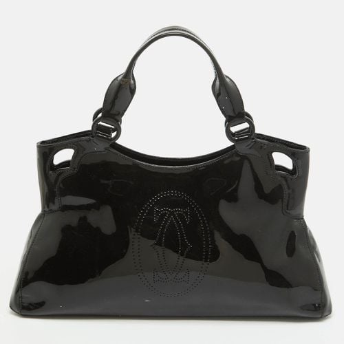 Cartier Black Patent Leather Small Marcello De Cartier Tote - Cartier - Modalova