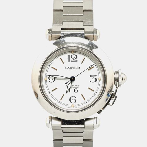 Stainless Steel Pasha C de Automatic Women's Wristwatch 35 mm - Cartier - Modalova