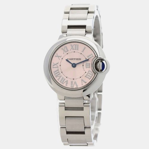 Stainless Steel Ballon Bleu Quartz Women's Wristwatch 30 mm - Cartier - Modalova