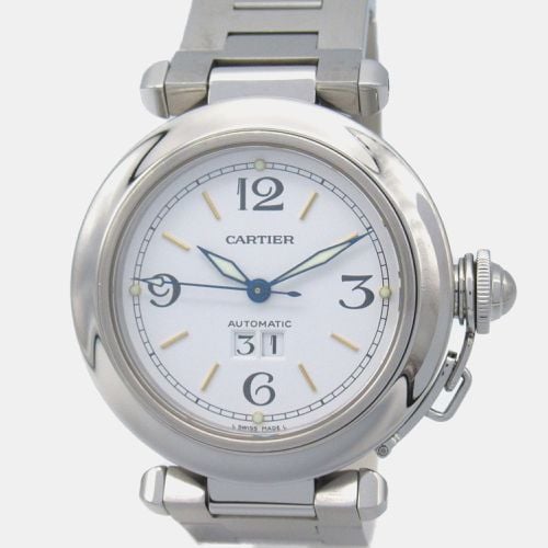 Stainless Steel Pasha C Automatic Women's Wristwatch 35 mm - Cartier - Modalova