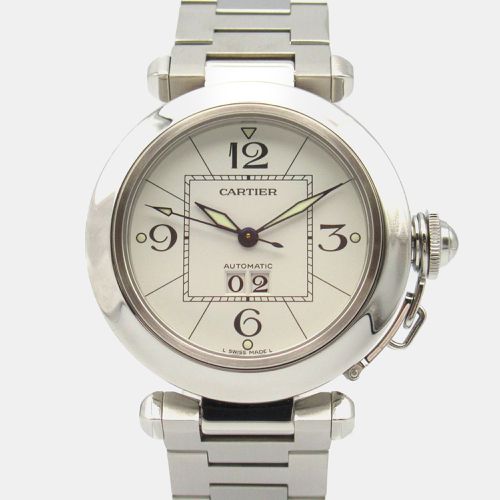 Stainless Steel Pasha C Automatic Women's Wristwatch 35 mm - Cartier - Modalova