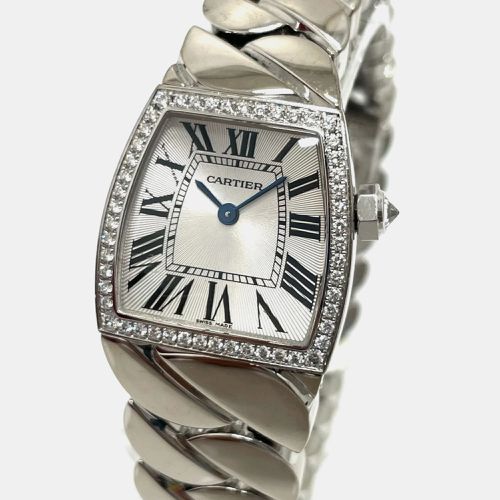 K White Gold La Dona Quartz Women's Wristwatch 22 mm - Cartier - Modalova