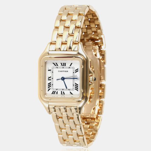 K Yellow Gold Panthere 1060 Quartz Women's Wristwatch 28 mm - Cartier - Modalova