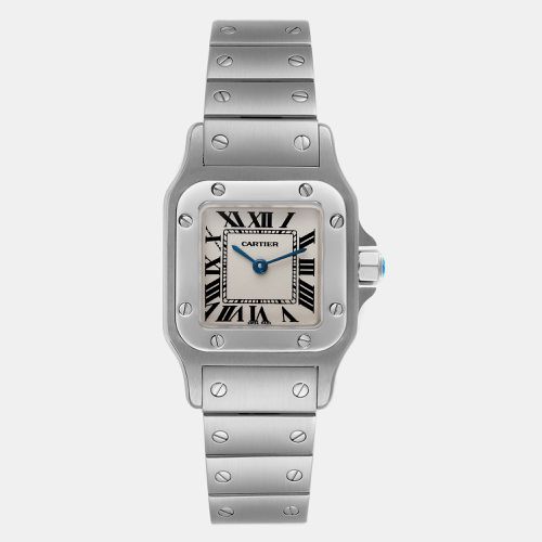 Stainless Steel Santos Galbee W20056D6 Women's Wristwatch 26 mm - Cartier - Modalova