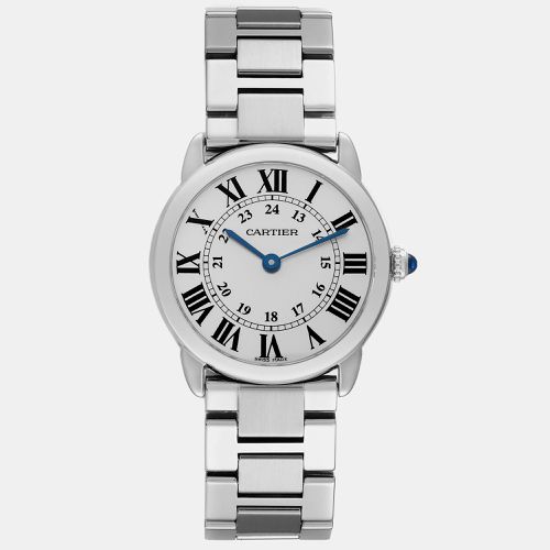 Stainless Steel Ronde Solo W6701004 Quartz Women's Wristwatch 29 mm - Cartier - Modalova