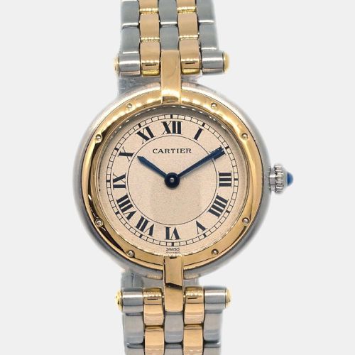 Cartier 18K Yellow Gold Stainless Steel Panthere Vendome SM Watch 24 mm - Cartier - Modalova