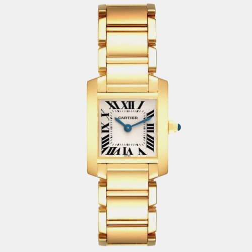 Tank Francaise Yellow Gold Quartz Ladies Watch 20.0 mm - Cartier - Modalova