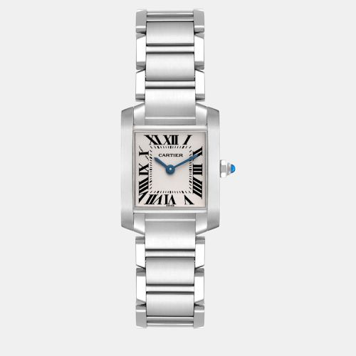 Cartier Tank Francaise Small Steel Ladies Watch W51008Q3 - Cartier - Modalova