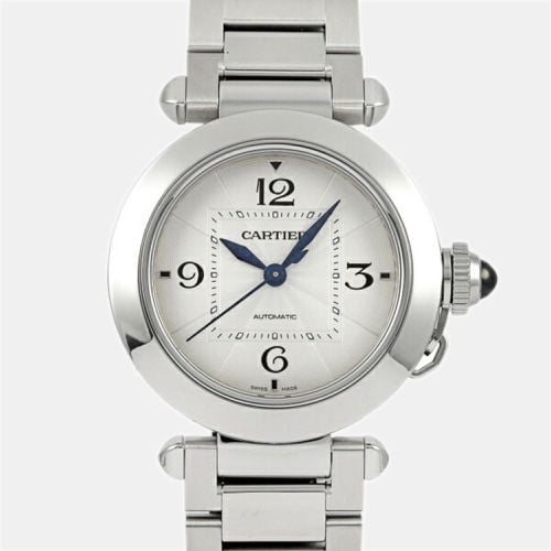 Cartier Silver Stainless Steel Pasha WSPA0013 Automatic Women's Wristwatch 35 mm - Cartier - Modalova