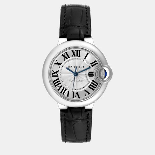 Cartier Ballon Bleu Steel Automatic Ladies Watch 33 mm - Cartier - Modalova