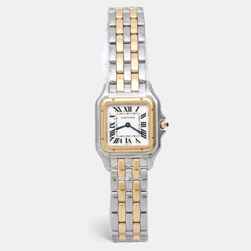 Cartier Panthère de Cartier 18K Yellow Gold & Steel Medium Model Quartz W2PN0007 27 MM X 37 MM Watch - Cartier - Modalova