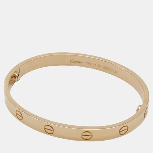 Cartier 18K Rose Gold Love Bangle Bracelet - Cartier - Modalova