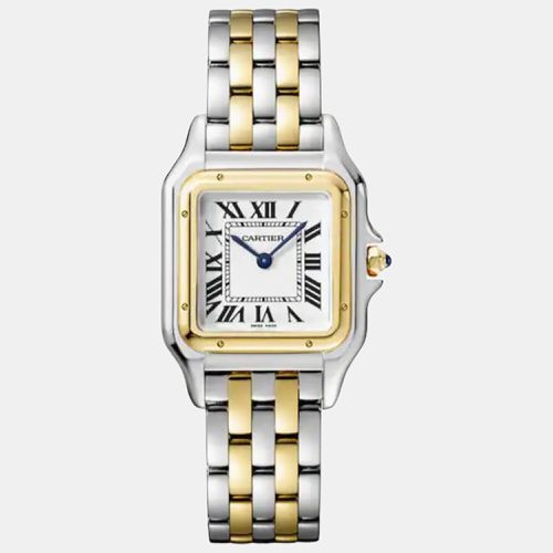 K Yellow Gold & Stainless Steel 27 Panthere de W2PN0007 - Cartier - Modalova