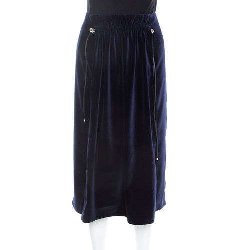 Astral Velvet Coulisse Pleated Skirt L - Carven - Modalova