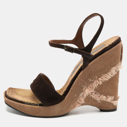 Suede Espadrille Sandals Size 36 - Casadei - Modalova