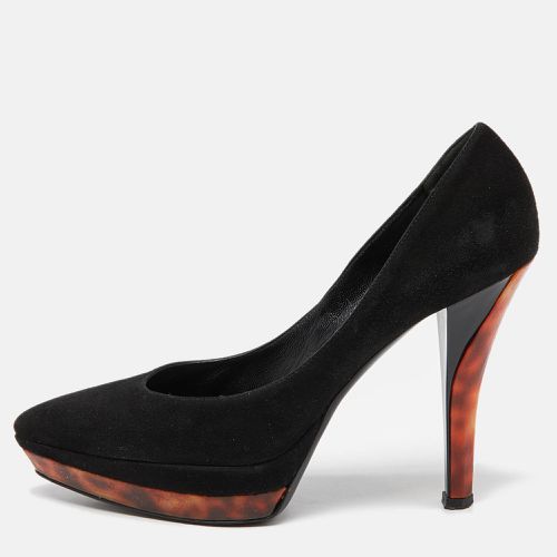 Casadei Black Suede Platform Pumps Size 37 - Casadei - Modalova