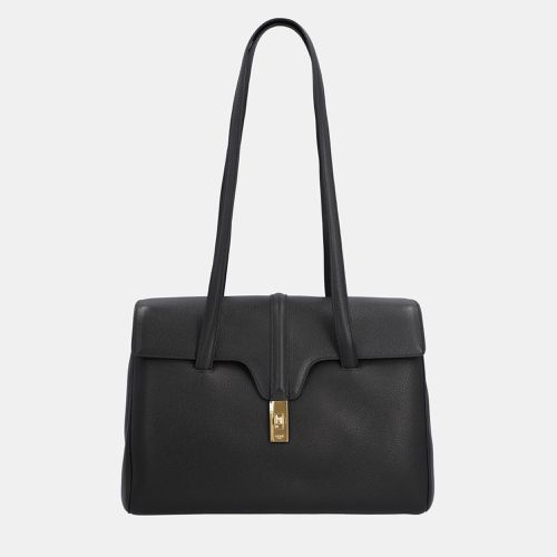 Celine Black Leather Teen Soft 16 Shoulder Bag - Celine - Modalova