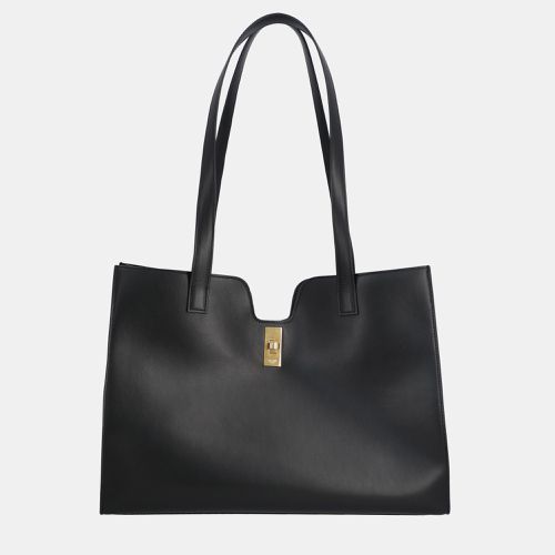 Celine Black Calfskin Leather Smooth Cabas 16 Tote Bag - Celine - Modalova