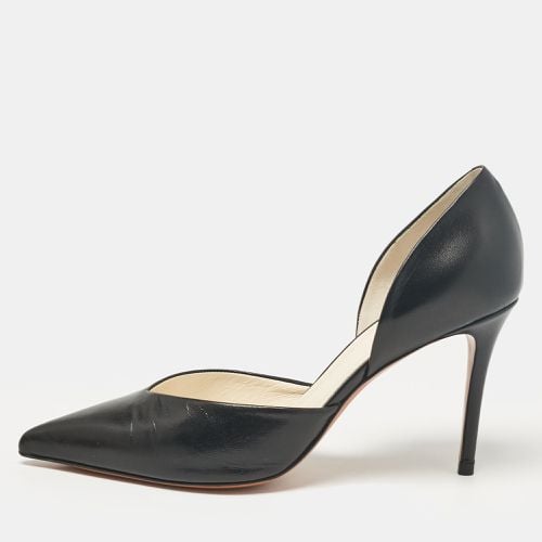 Celine Black Leather D'orsay Pumps Size 38.5 - Celine - Modalova